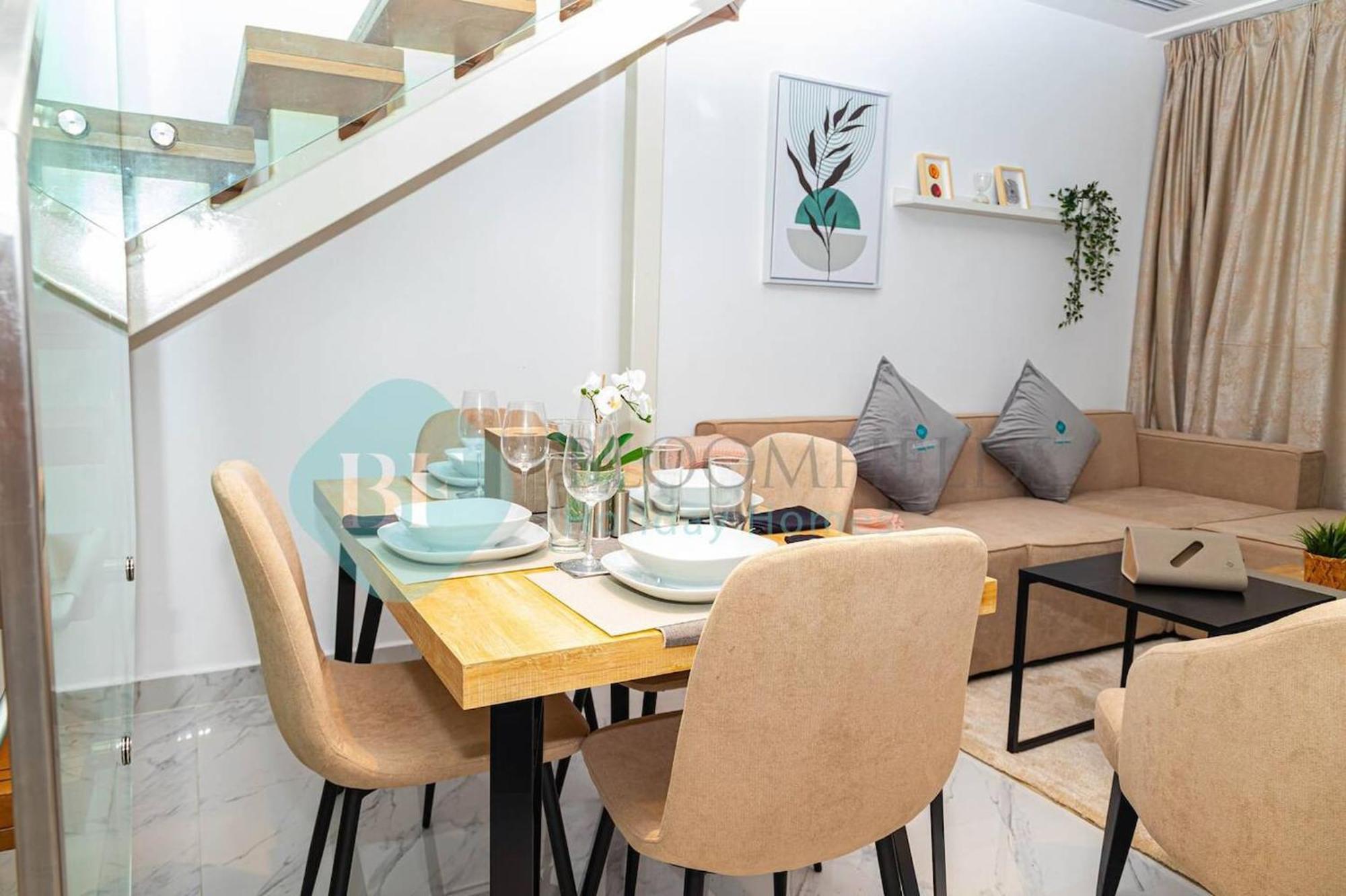 Bloomfields 2br Duplex View Oasis Masdar Appartamento *